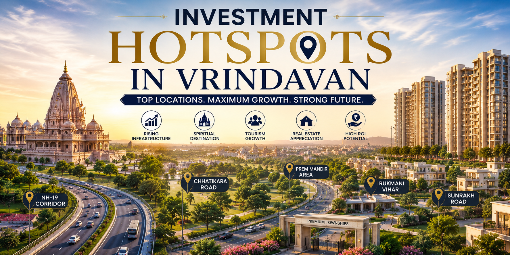 Investment Hotspots in Vrindavan